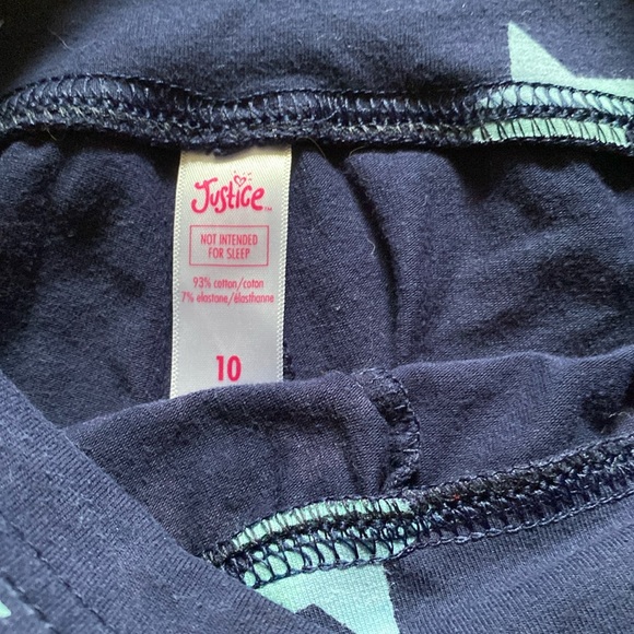 Girl’s Justice size 10 leggings - Picture 6 of 7